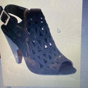 Ladies pen peep toe sandal